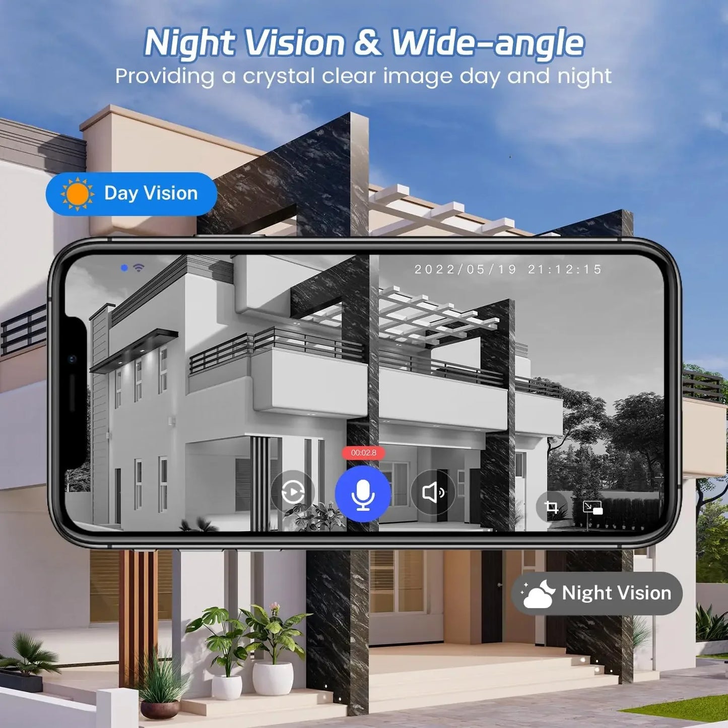 1080P Wireless Doorbell Camera with Night Vision, AI Detection, 2-Way Audio & Real-Time Alerts Peaceful Pleasures Health and Wellness