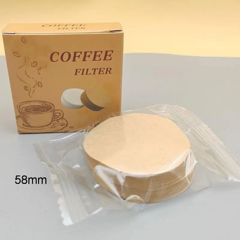 100-Pack Espresso Paper Filters 51mm 53mm 58mm Puck Screen