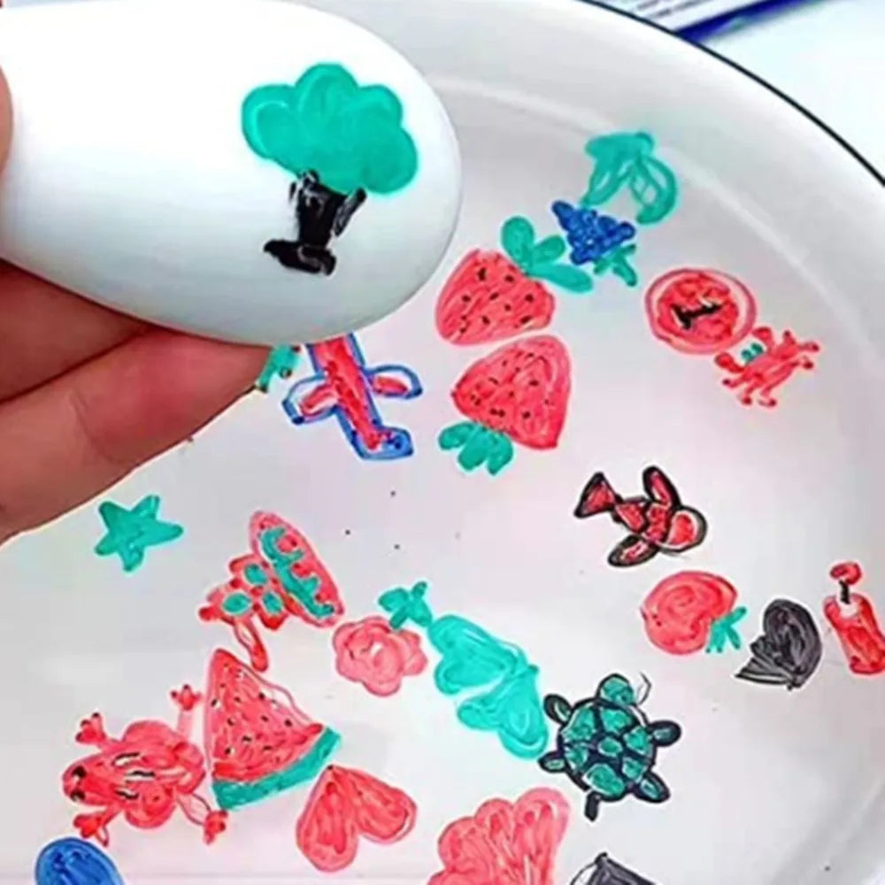 12 Colors Doodle Water Floating Pens Magical Water Painting Whiteboard Pens Markers Erasing Pens Doodle Drawing Pens Peaceful Pleasures Health and Wellness Default Title