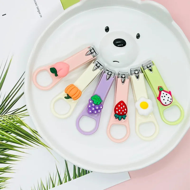 Kids Heart Nail Clipper & File Set | Girls Cartoon Grooming