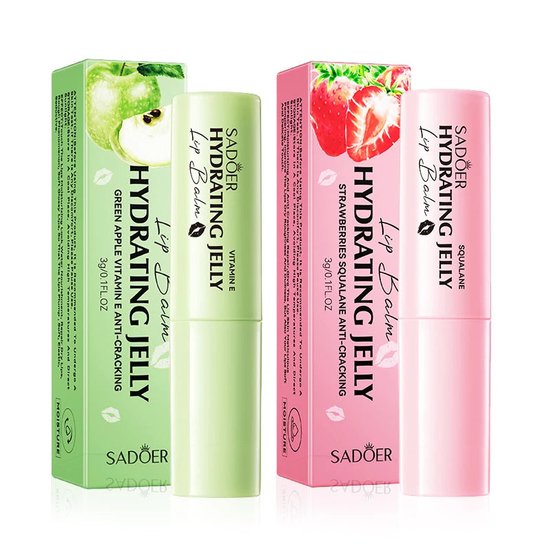 SADOER Fresh Fruit Lip Balm – Moisturizing & Nourishing