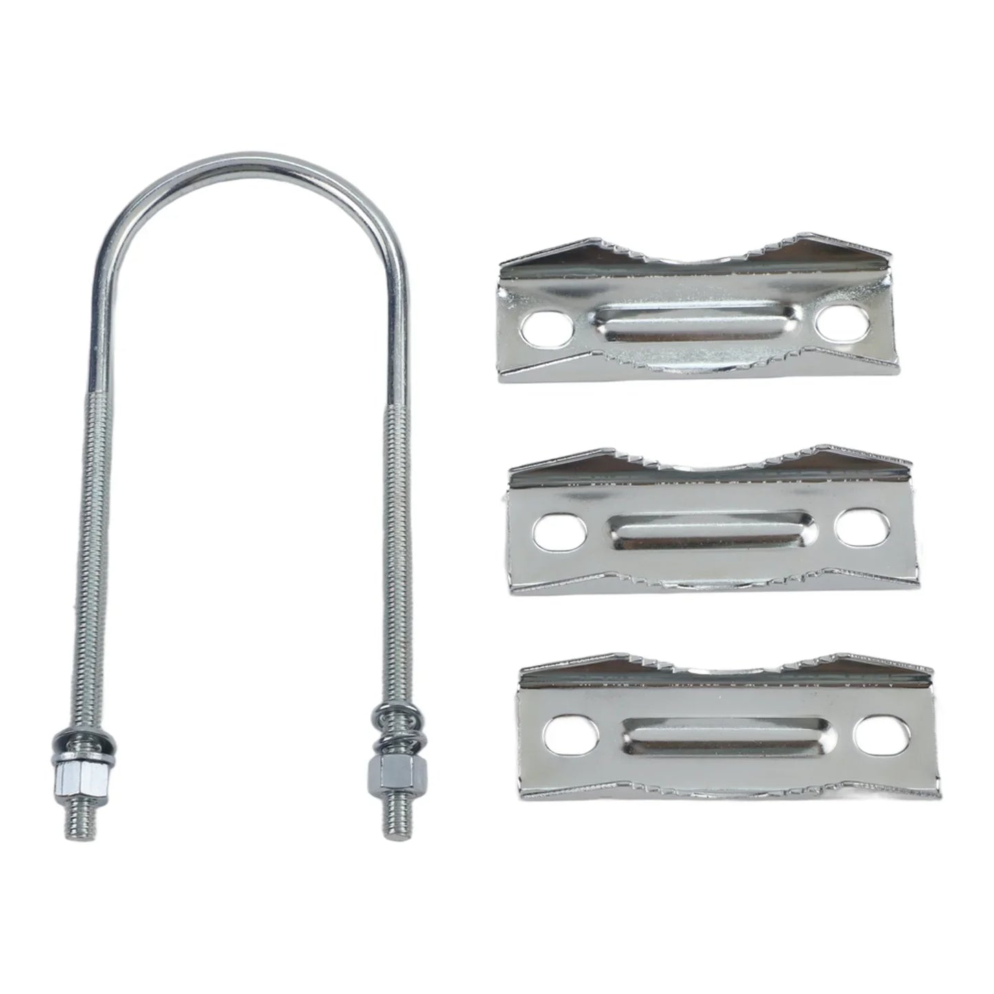Heavy Duty U-Bolt Mast-to-Mast Antenna Mount Bracket Clamp Kit