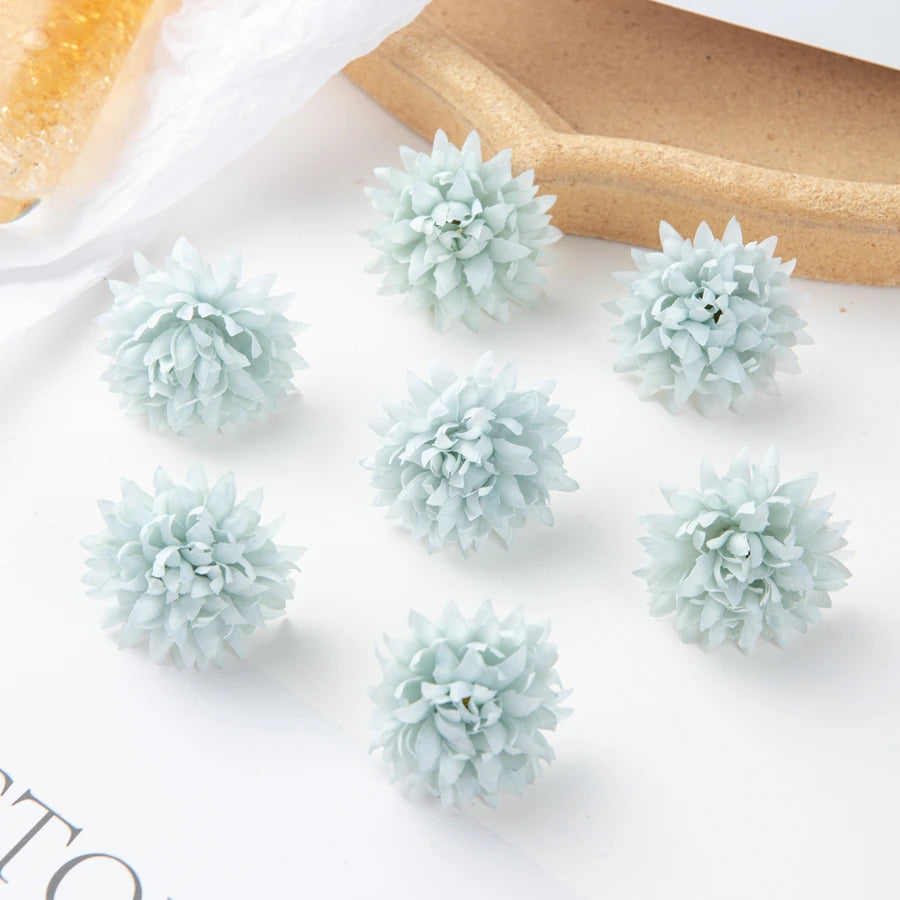 50/100 Silk Carnation Flower Heads – Wedding & DIY Décor