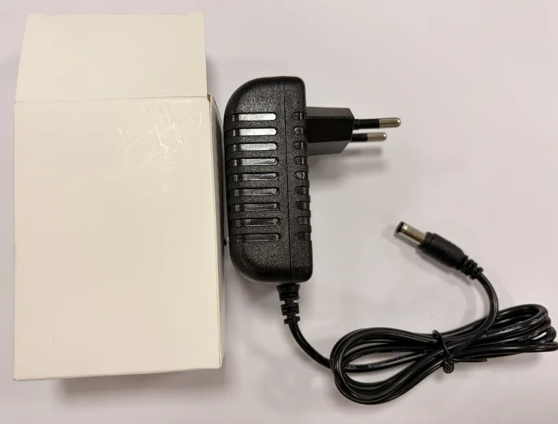 2-Pack 12V 2A Power Adapter AC 100-240V EU/US Plug – Camera & LED