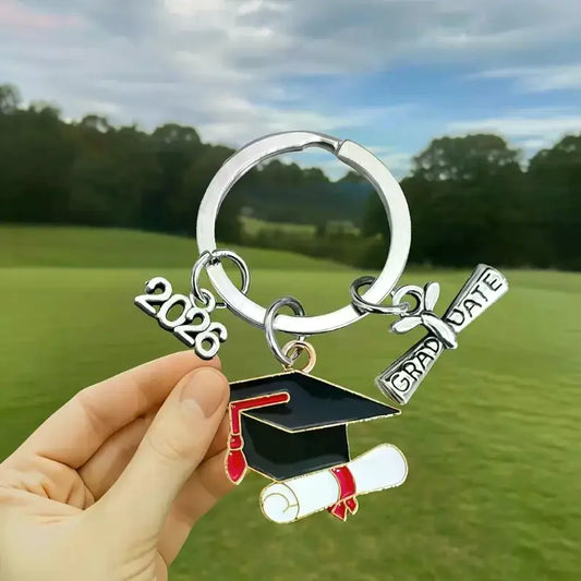 2026 Graduation Keychain Set 36pcs | HS, College & Nurse Grads Graduation Keychain Set Peaceful Pleasures Health and Wellness
