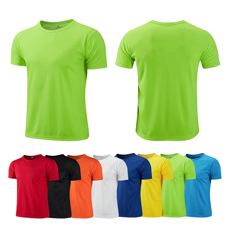 Quick Dry Crew Neck Short Sleeve T Shirt Breathable Performance Tee for Work Team Uniform and Casual Wear for Women Men Peaceful Pleasures Health and Wellness