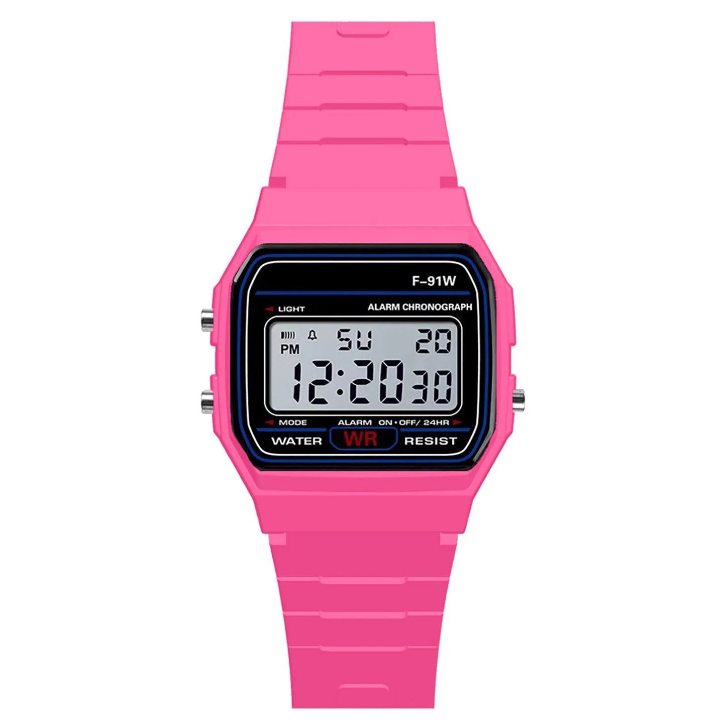 Luxury Men Analog Digital Military Armys Sport LED Waterproof Wrist Watch Peaceful Pleasures Health and Wellness Hot Pink