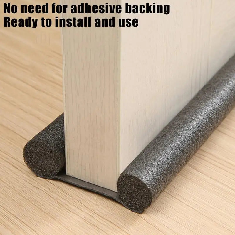 Door Weather Stripping Soundproof Draft Stopper Window Seal Strip Draft Blocker Noise Reduction Weather Stripping Window Sealer Peaceful Pleasures Health and Wellness