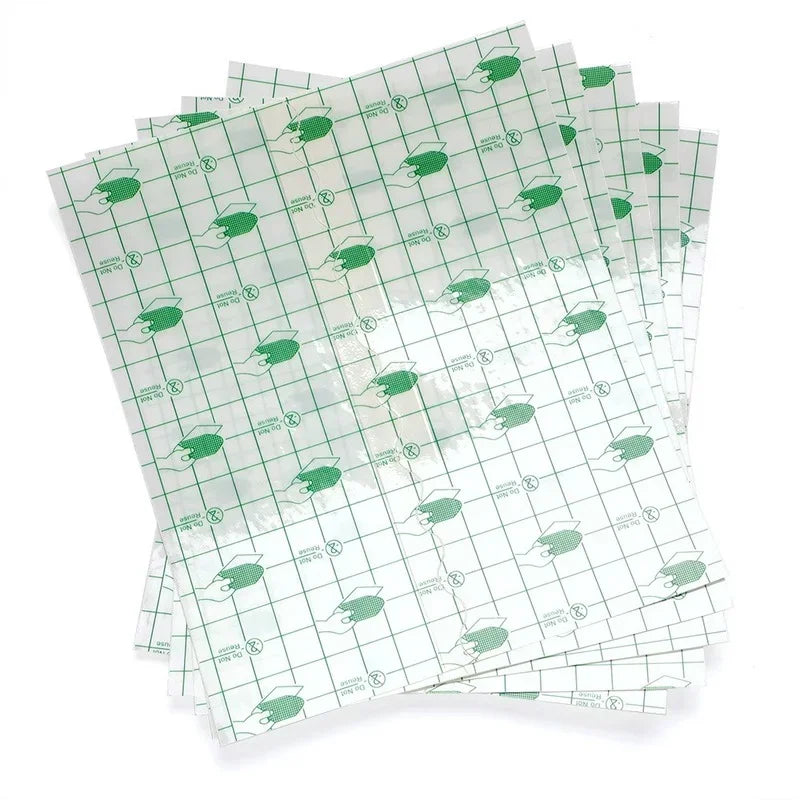 Waterproof Tattoo Aftercare PU Film Protective Stickers 5 Pack