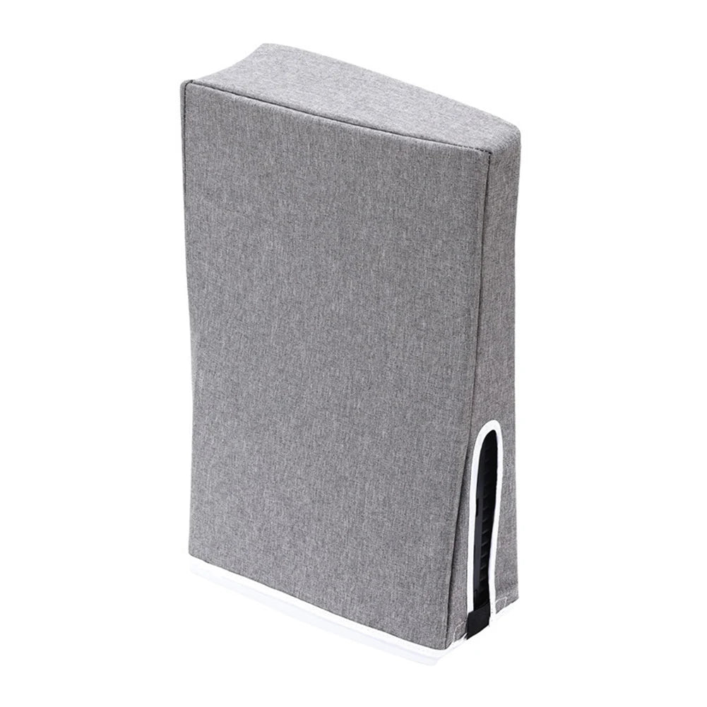 Dust Proof Cover For PS5 Game Console Protector Case Anti-scratch Sleeve Protective Host Guard Case For PS5 Slim Game Accessorie Peaceful Pleasures Health and Wellness Grey Vertical For PS5