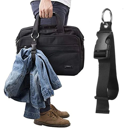 Travel Suitcase Portable Travel Strap Outdoor Lanyard Luggage Bag Anti-theft Hook Packing Strap Attachment Device Peaceful Pleasures Health and Wellness