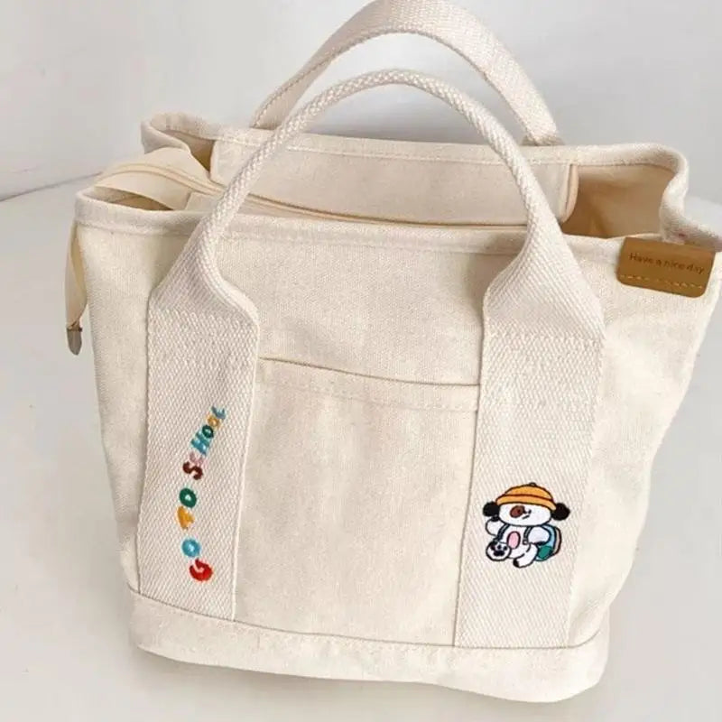 Water Resistant Canvas Mom Bag | Baby & Meal Organizer