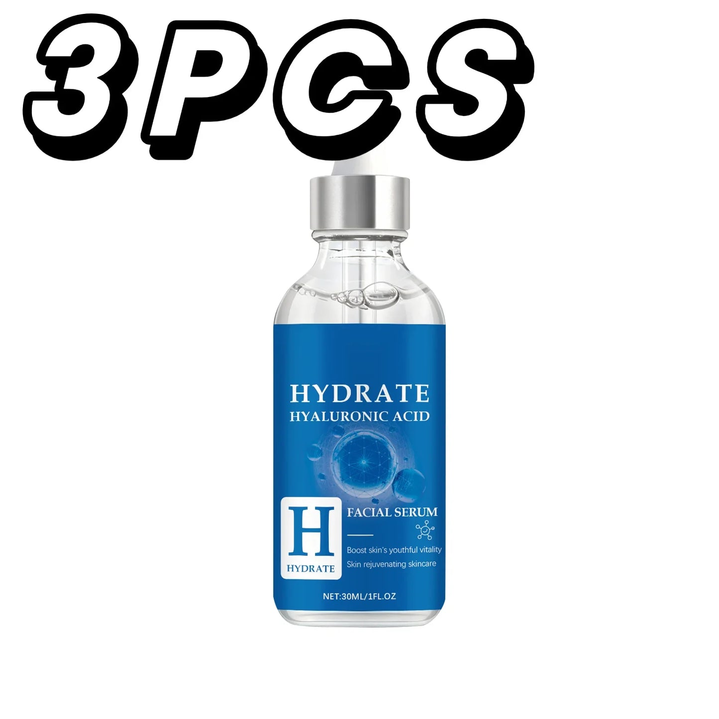 Hyaluronic Acid Face Serum – Deep Hydration, Fragrance Free