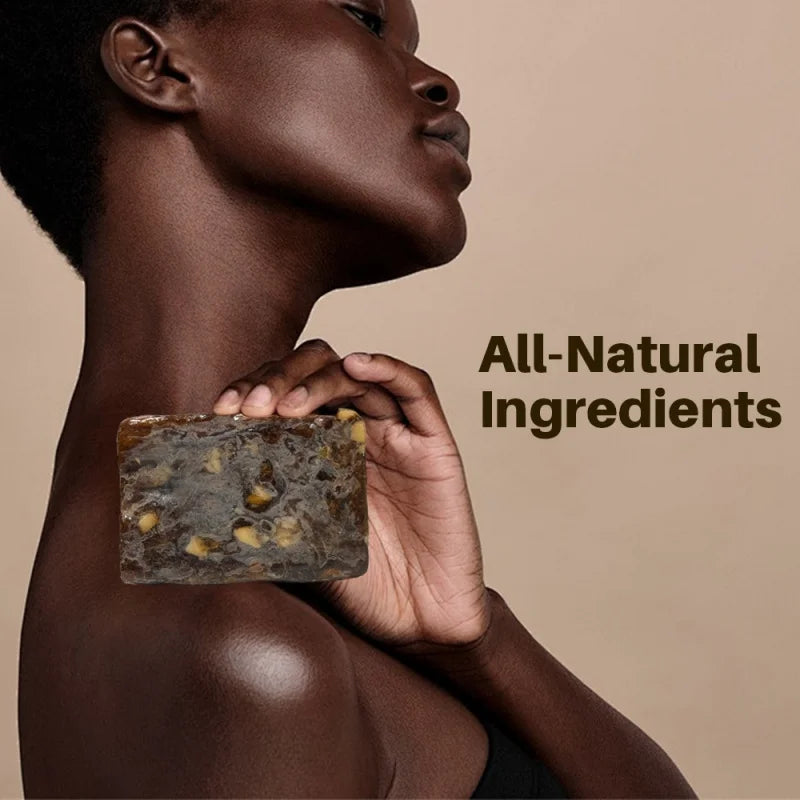 African Black Soap – Handmade Essential Oil Bar, All Skin Types