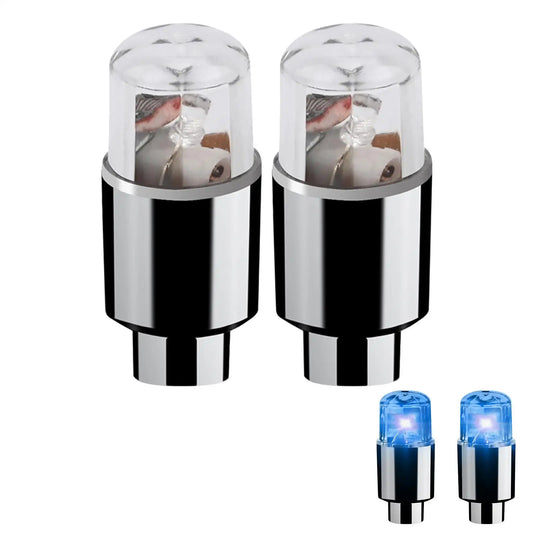 LED Tire Valve Cap Lights for Car, Bike & Motorcycle Wheels LED Valve Cap Lights Peaceful Pleasures Health and Wellness