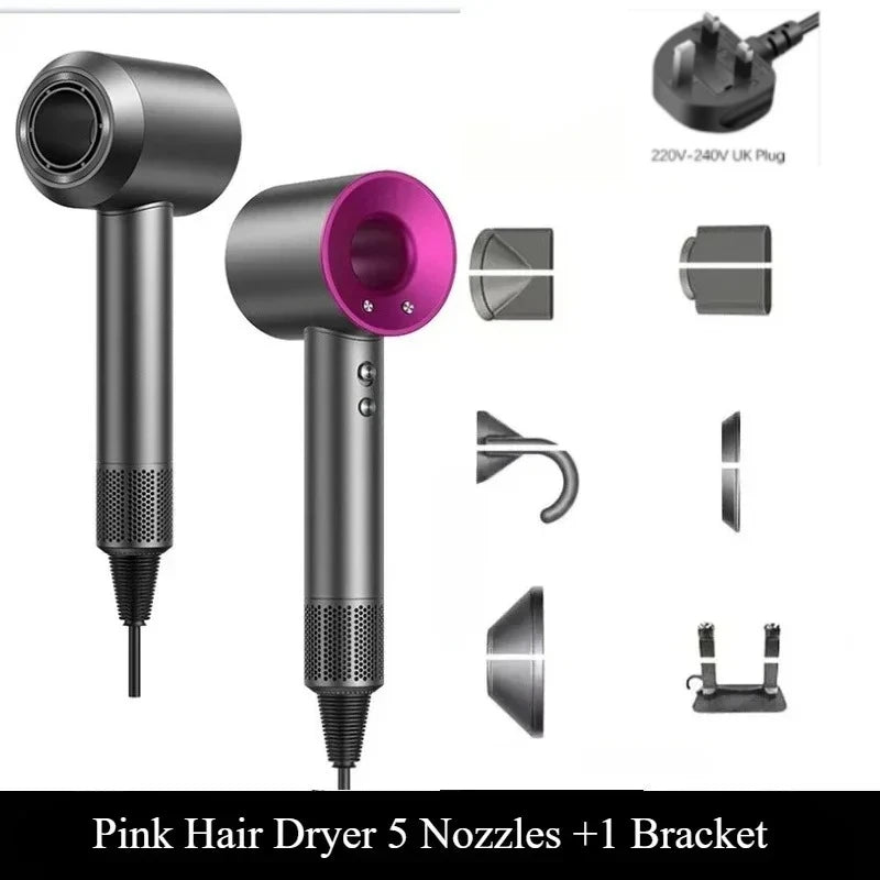 Ionic Bladeless Wall-Mounted Hair Dryer | 1600W Salon Tool