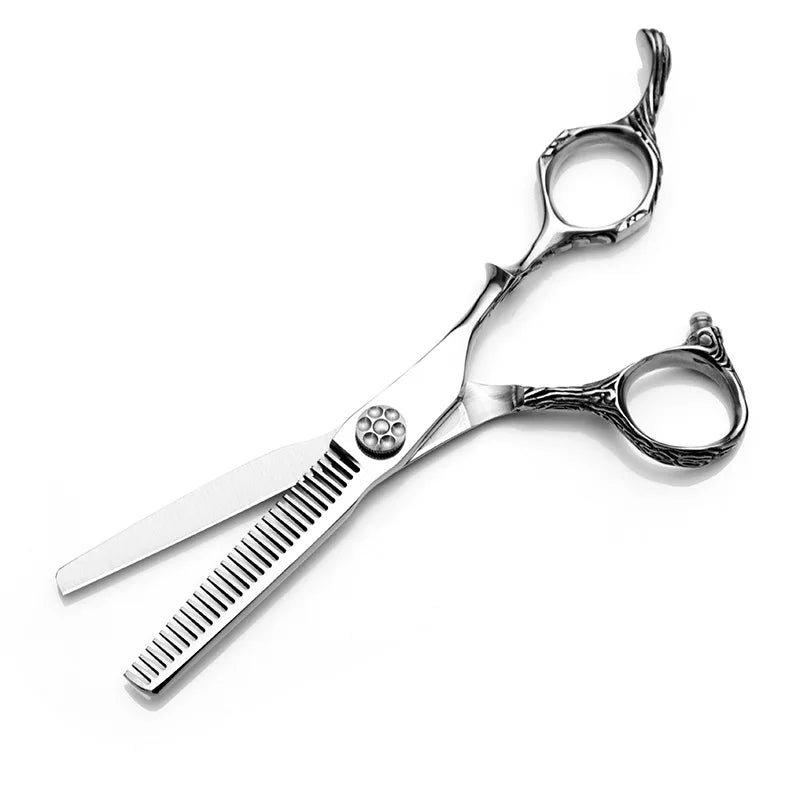 Titan professional hairdressing scissors hairdresser's scissors 5.5 inch cut thinning barber tool Peaceful Pleasures Health and Wellness