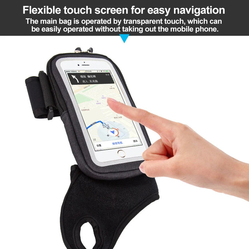 Touch-screen Multifunctional Wrist Bag Armband On The Phone Wrist Armbands mp3 mp4 Bags Sports Cell Phone Holder Running Sports Peaceful Pleasures Health and Wellness