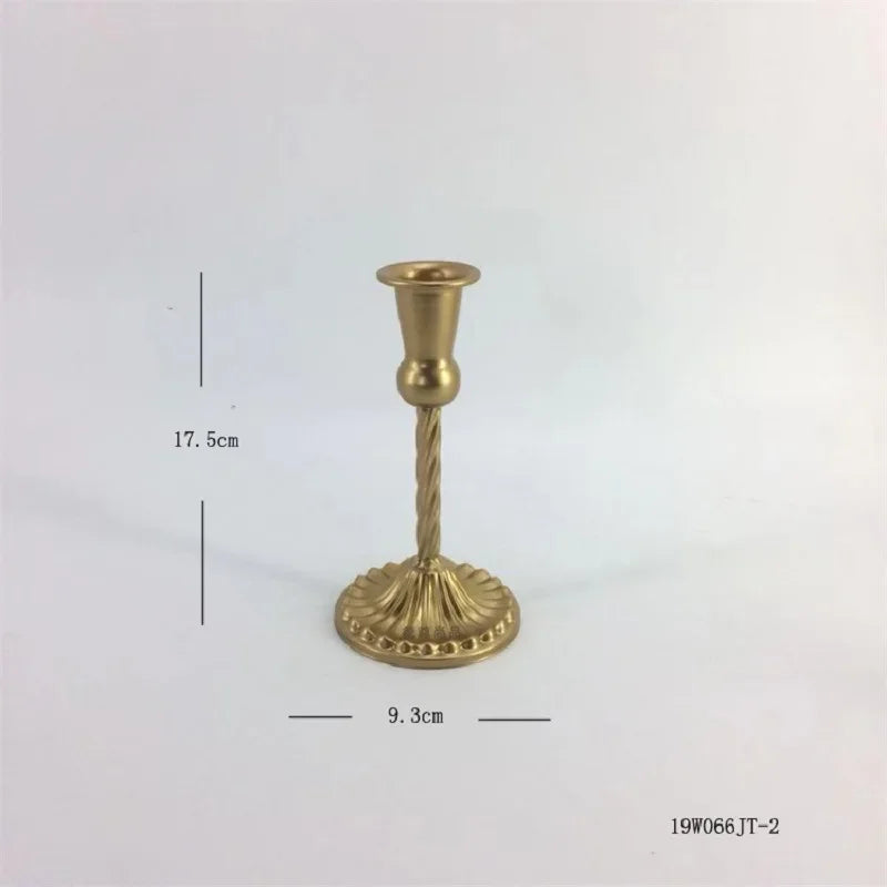 Iron Metal Candlestick Holder | Wedding & Home Décor