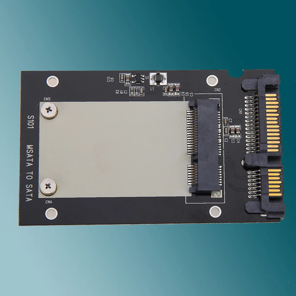 MSATA SSD to 2.5in SATA Convertor Adapter Card Computer Transition Card Peaceful Pleasures Health and Wellness