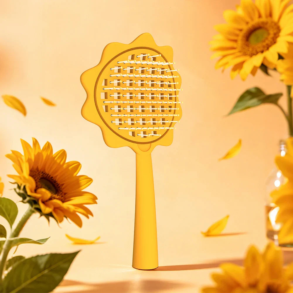 Sunflower Detangling Hair Brush & Scalp Massager Comb