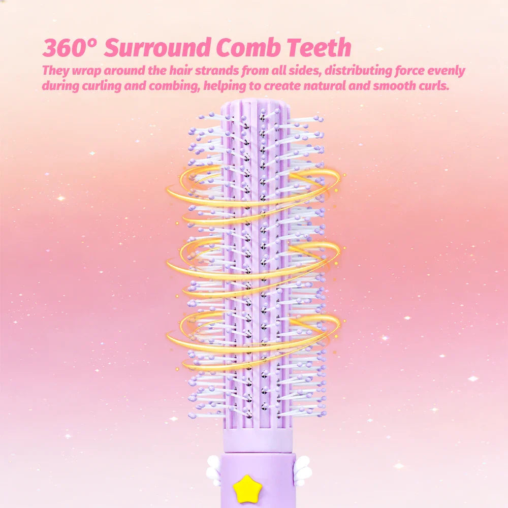 Magic Round Hair Brush – Thermal Curling & Blow Dry Tool