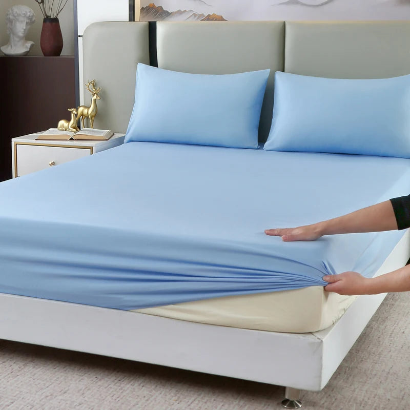 Elastic Fitted Sheet with Pocket | Microfiber Single–King