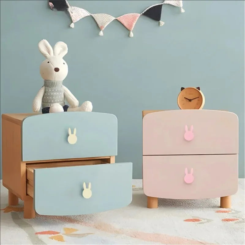 Love Rabbit Cartoon Cabinet Handle – Kids Room Door Pull