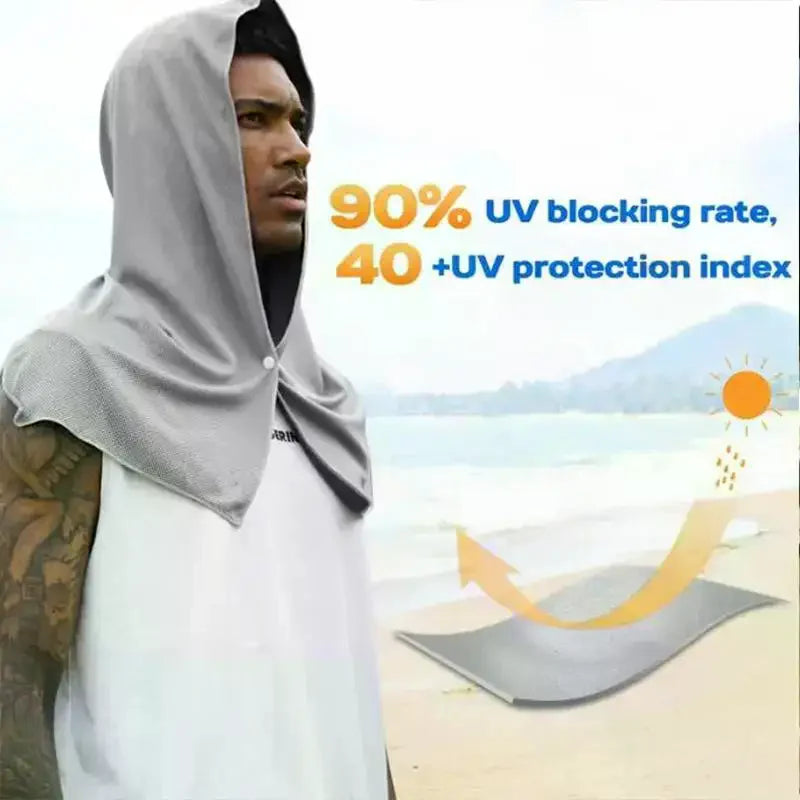 Women's Cooling Sun Hood – Breathable Mesh Neck & Face Cover