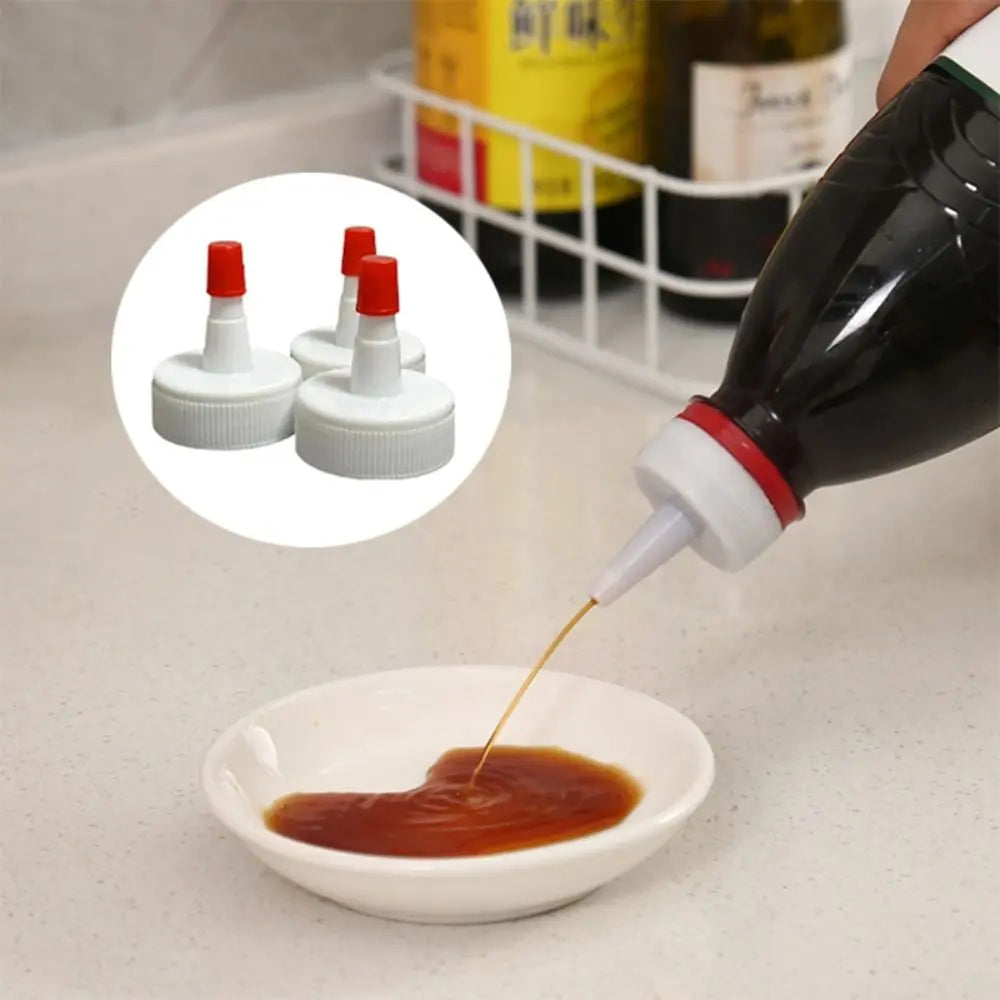 10-Pack 28mm Squeeze Bottle Cap Tips – Leak-Proof Replacement