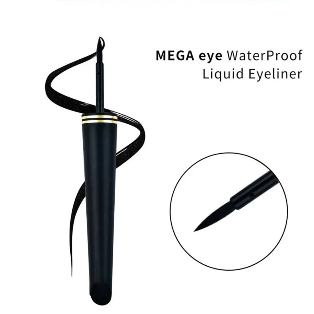 Black Liquid Eyeliner – Waterproof, Quick-Dry, Long-Lasting