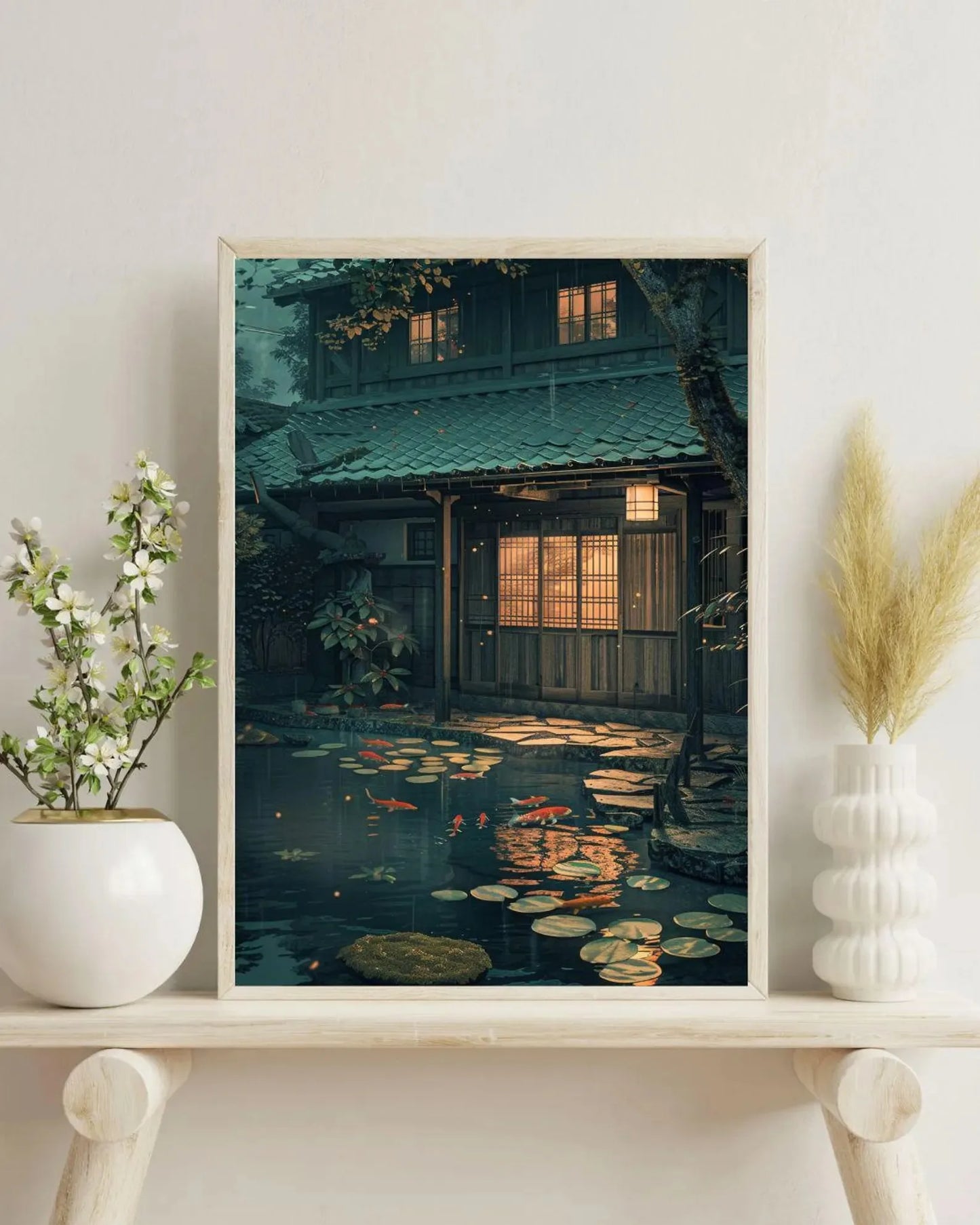 Anime Ramen Shop Canvas Print | Tokyo Street Wall Art