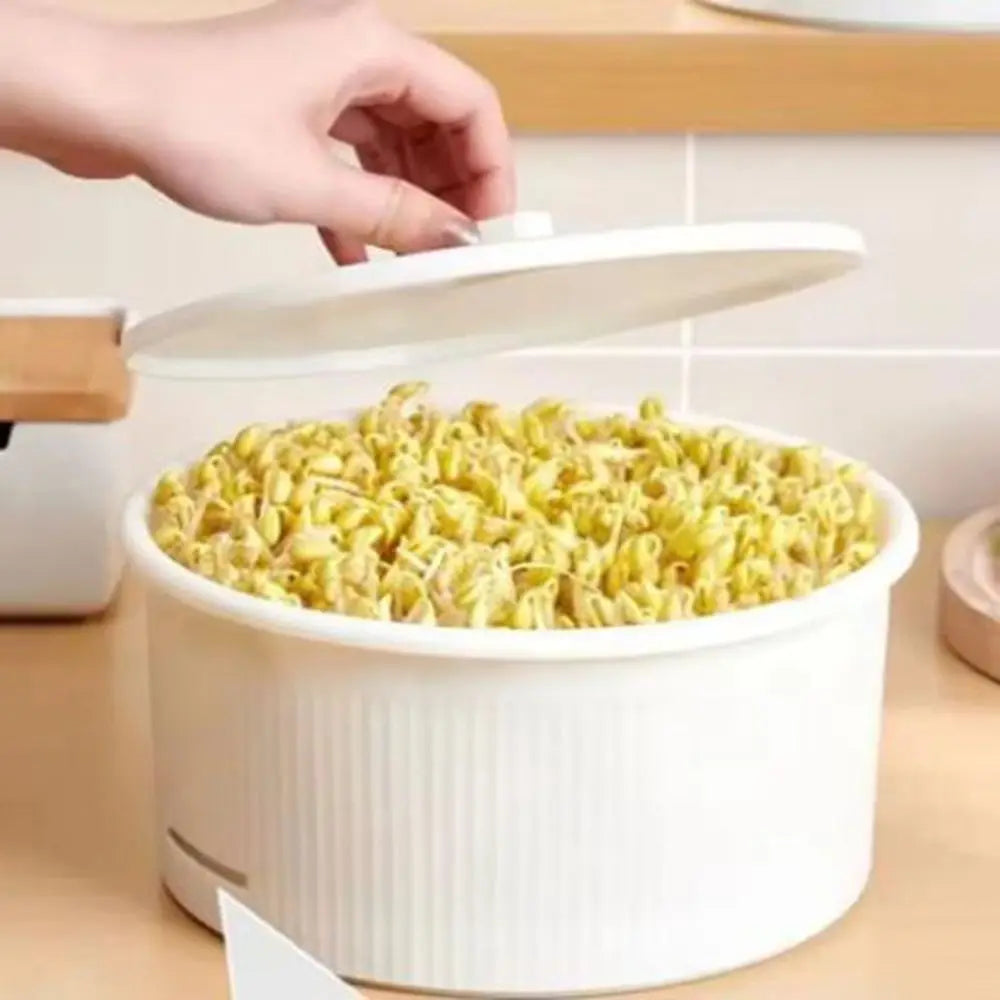 Stackable Bean Sprout Grower Pots – Ventilated Sprouter