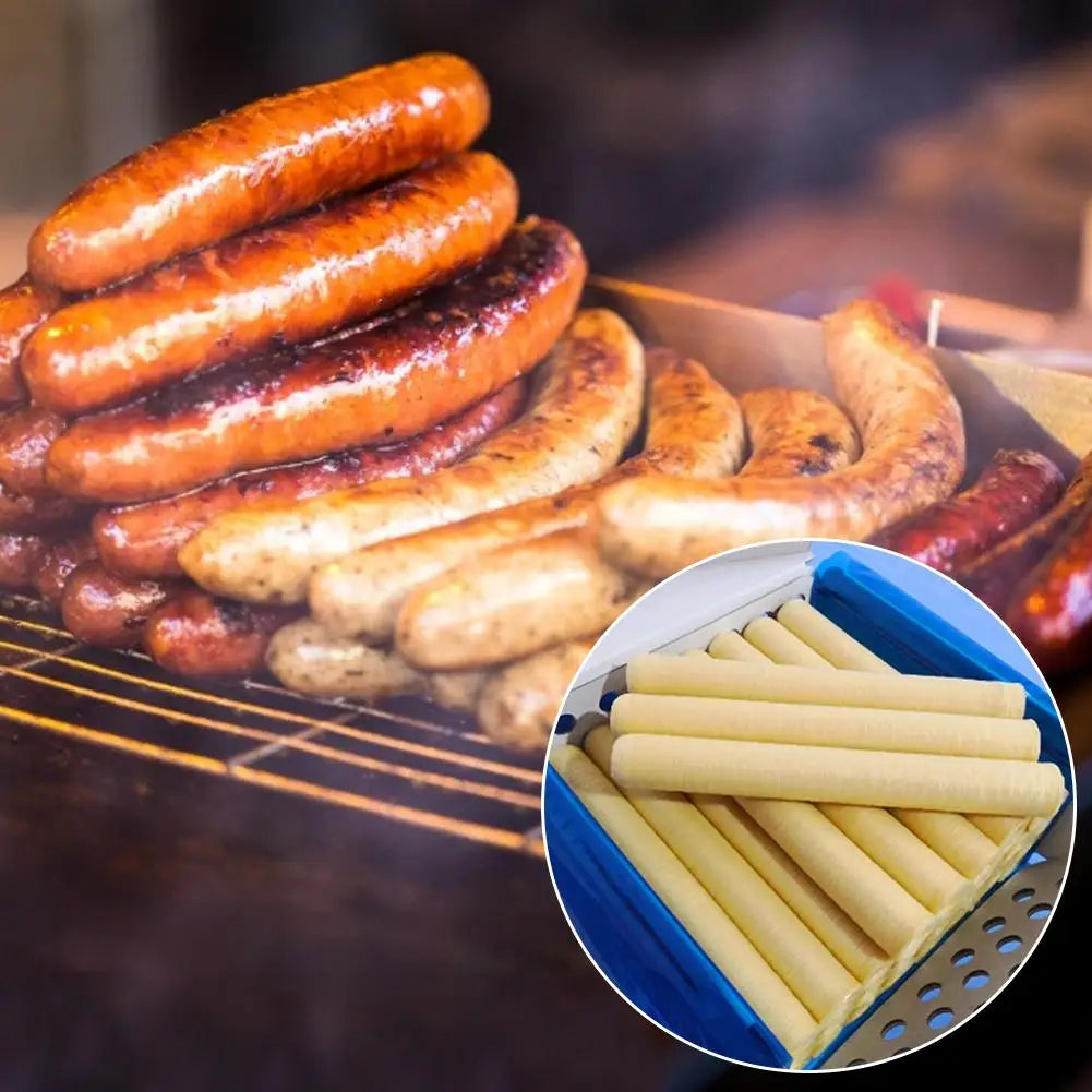 Edible Collagen Sausage Casings 14m | 26mm Sausage Maker