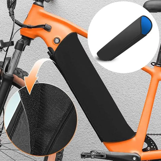 Electric Bicycle Lithium Battery Cover Protective Case Dustproof Cold Resistant Waterproof Shield for Bike Frame Peaceful Pleasures Health and Wellness