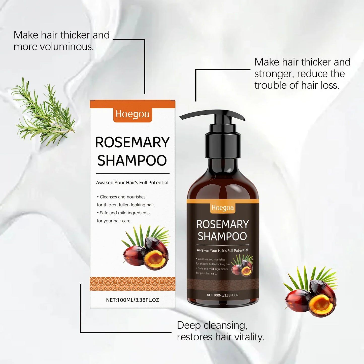 HOEGOA Batana Oil Shampoo – Strengthen, Nourish & Anti-Dandruff