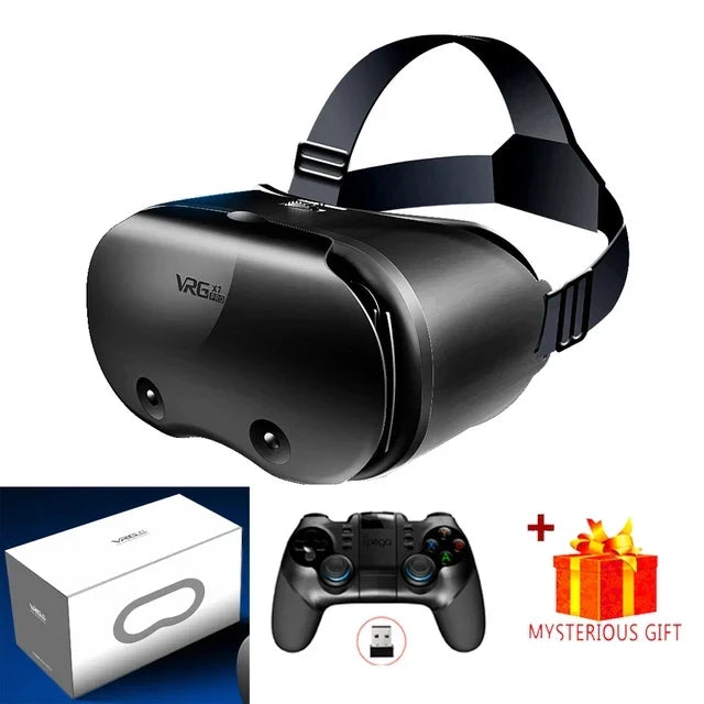 VRG PRO X7 3D VR Headset Goggles for iPhone & Android