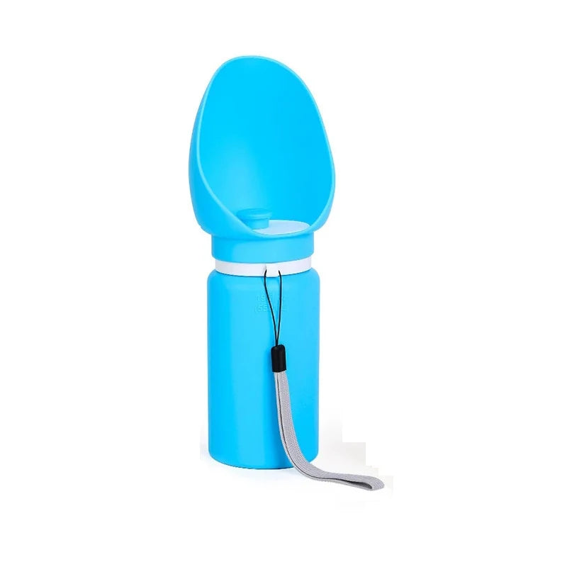 550ml Foldable Pet Travel Water Bottle for Dogs & Cats