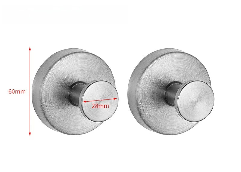Suction Cup Hooks – Waterproof Stainless Steel Bathroom Hanger