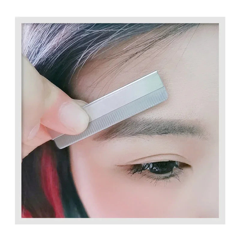 Eyebrow Trimmer Razor Set – 20 Pcs Stainless Steel Face Shaver