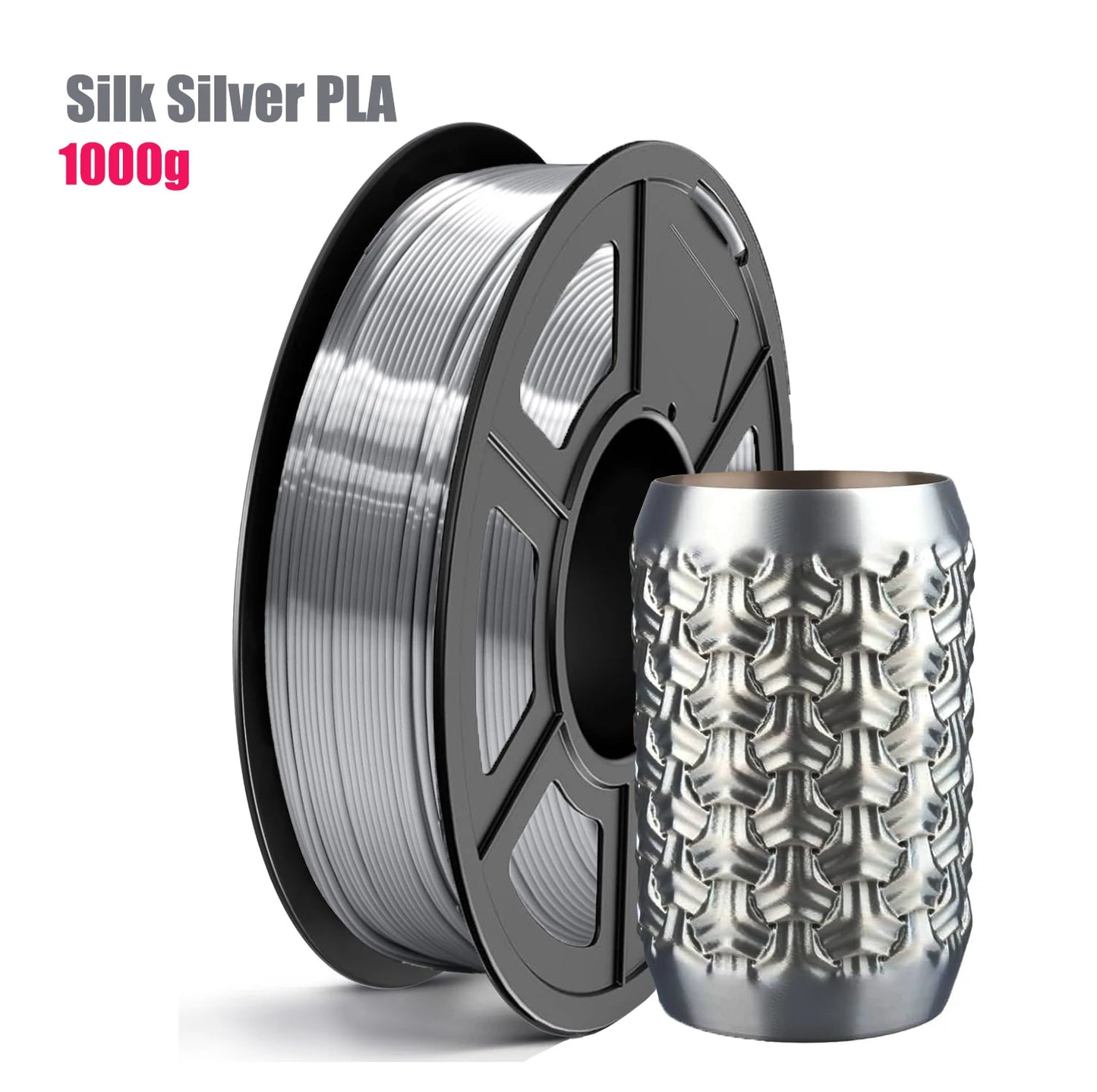 Silk PLA Filament 1.75mm Gold & Silver 250g – DINGSUN 3D