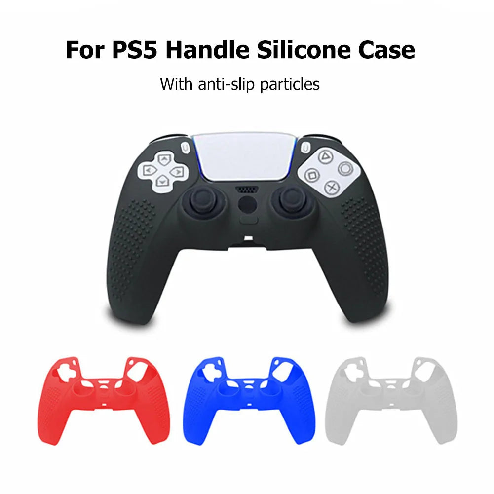 Case for DualSense Non Slip Soft Silicone Protection Cover for PS5 Controller Protective Cover for PlayStation 5 Silicone Case Peaceful Pleasures Health and Wellness