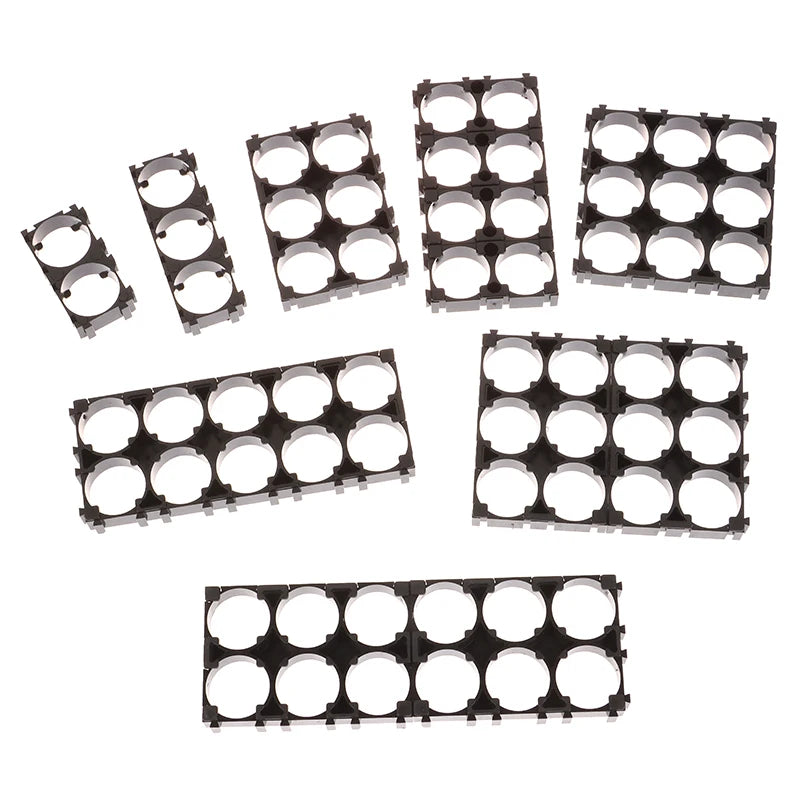 10Pcs 18650 Battery Holder Anti Vibration Holder Bracket Li-ion Cell Holder Cylindrical Plastic Case Battery Holder Peaceful Pleasures Health and Wellness