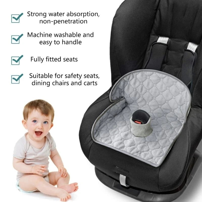 JU06 Foldable Baby Car Seat Cushion & Stroller Pad | Ages 0–1