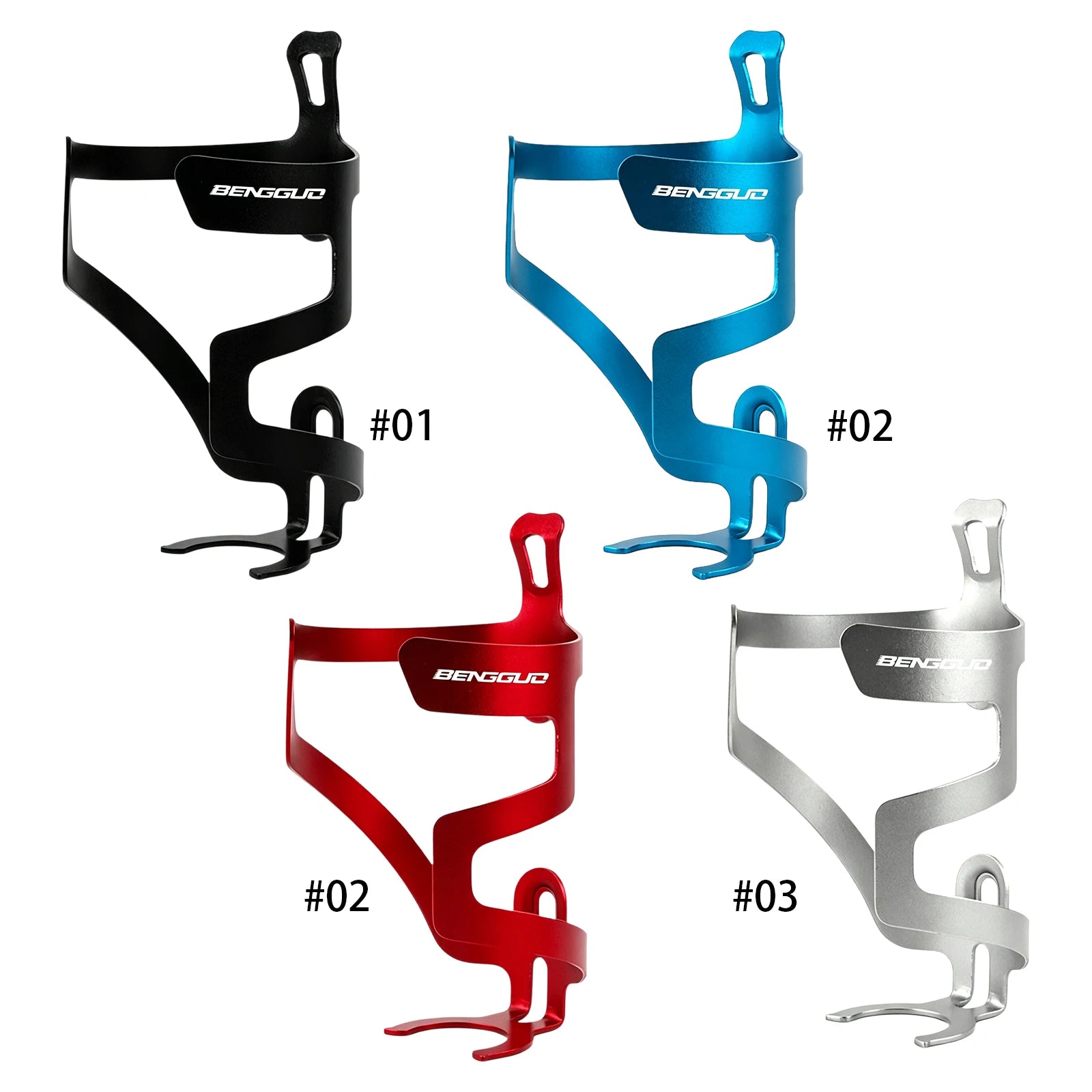 Aluminum Alloy Water Bottle Holder Lightweight Water Kettle Cage Mount Bicycle Bottle Mount Mountain Bikes Cycling Accessory Peaceful Pleasures Health and Wellness