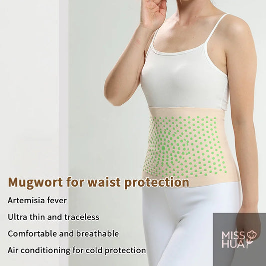 Self-Heating Mugwort Waist Support Belt | Lower Back Brace