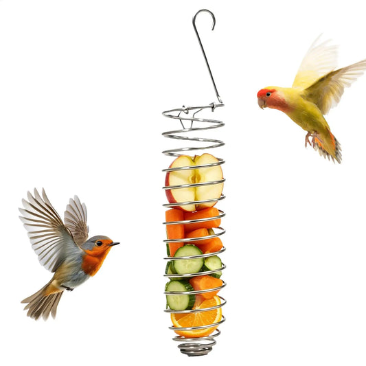 Millet Holder Bird Cage Foraging Tray | Parakeet Parrot Feeder Bird Cage Feeder Peaceful Pleasures Health and Wellness