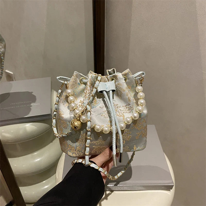 Chinese Embroidery Women's Handbag – Shoulder & Crossbody Tote