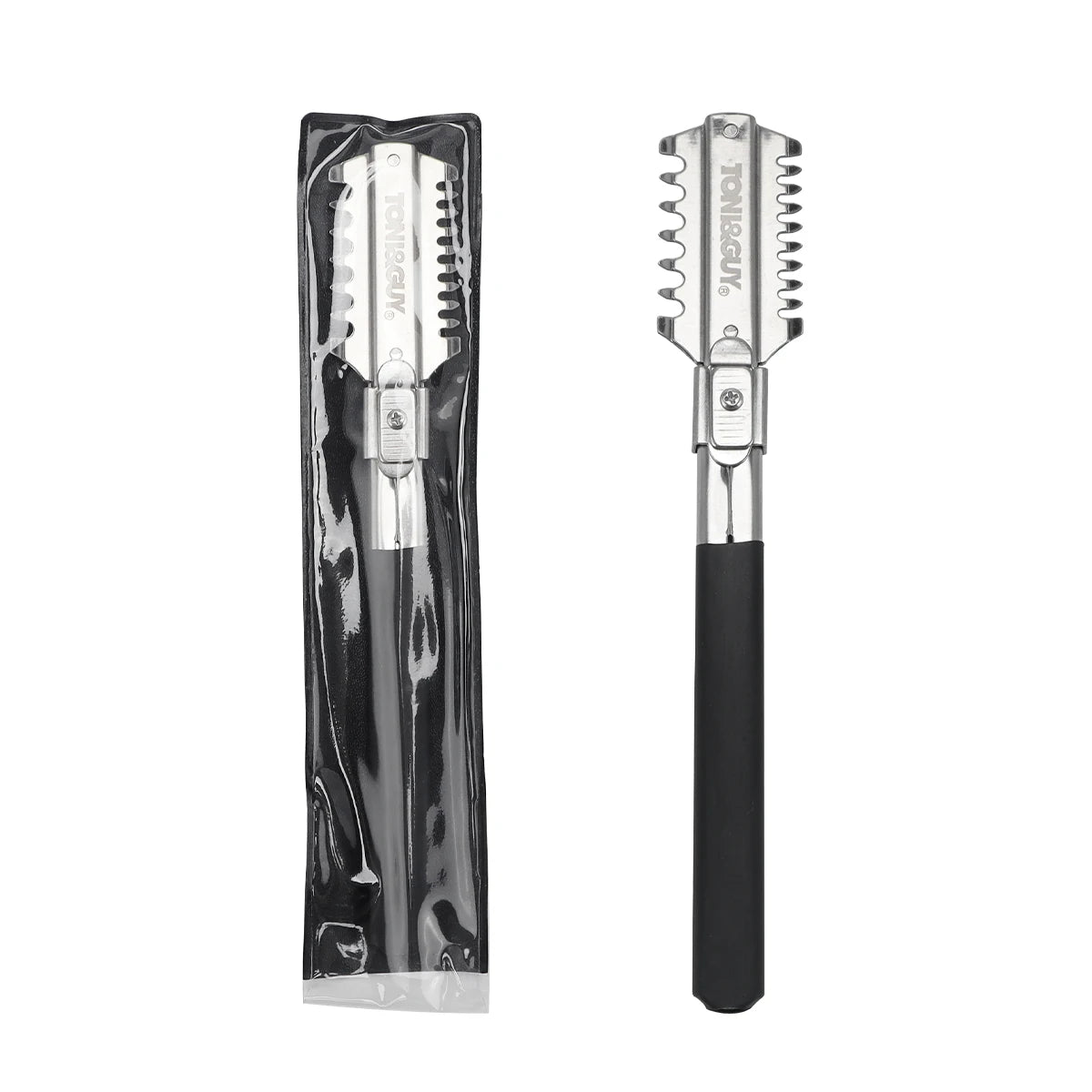 Barbershop Double-edge Razor Blade Salon Manual Hairdressing Thinning Razor Comb Pro Barber Haircutting Styling Tool Accessories Peaceful Pleasures Health and Wellness