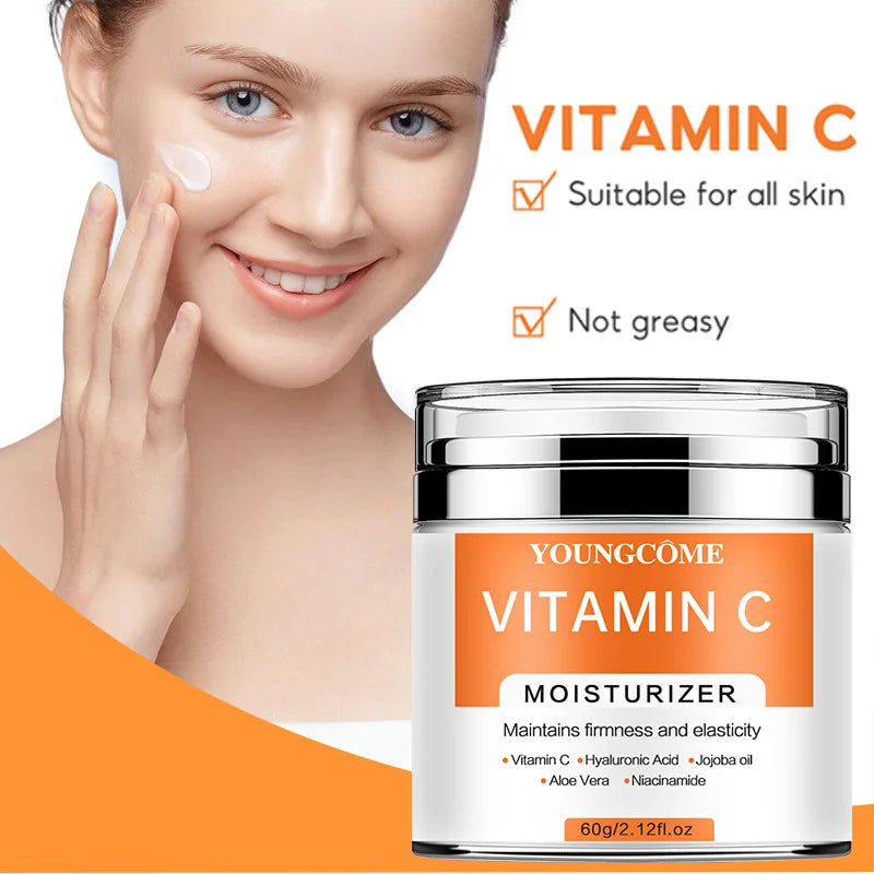 Retinol Face Cream Anti-wrinkle Anti-aging Moisturizing Hyaluronic Acid Vitamin C Facial Cream Skincare Face Whitening Creams Peaceful Pleasures Health and Wellness